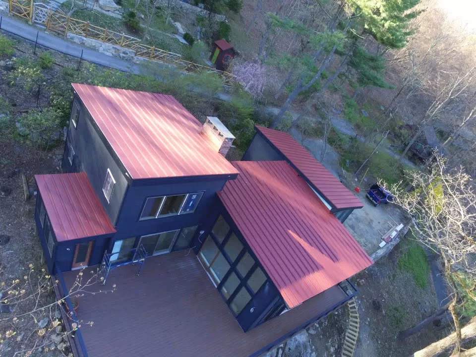 standing seam metal roofing